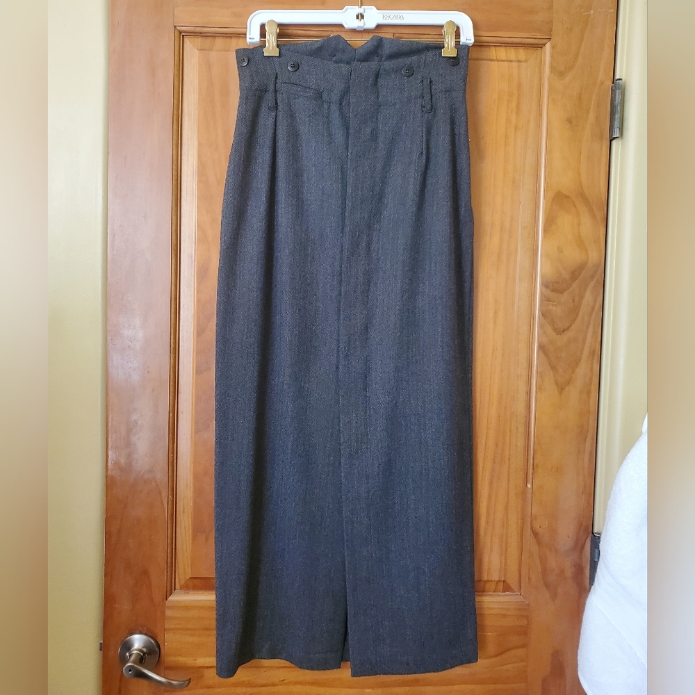 Ralph Lauren Country wool highball pencil skirt